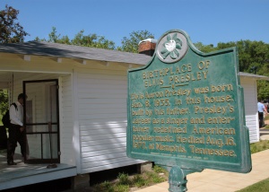 geboortehuis van Elvis Presley | Tupelo  MS